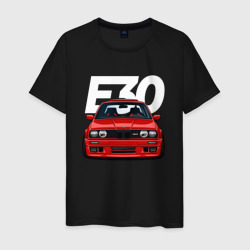 Мужская футболка хлопок BMW E30