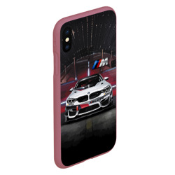 Чехол для iPhone XS Max матовый BMW M4 GT4 - Motorsport - фото 2