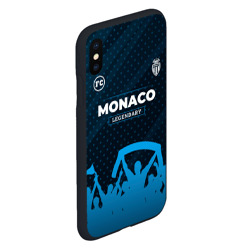 Чехол для iPhone XS Max матовый Monaco legendary форма фанатов - фото 2