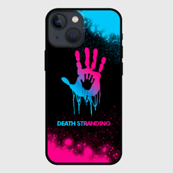 Чехол для iPhone 13 mini Death Stranding - neon gradient