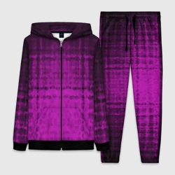 Женский костюм 3D Абстрактный мозаичный темный бордовый узор