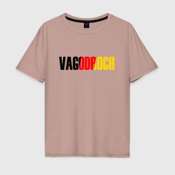 Мужская футболка хлопок Oversize Vagodroch