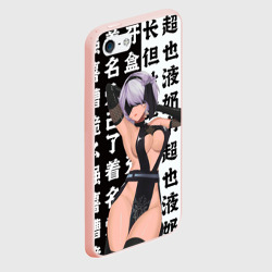 Чехол для iPhone 5/5S матовый 2b в шикарном платье - Nier Automata - фото 2