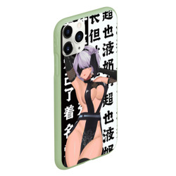 Чехол для iPhone 11 Pro матовый 2b в шикарном платье - Nier Automata - фото 2