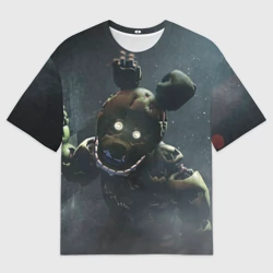 Мужская футболка oversize 3D Спрингтрап