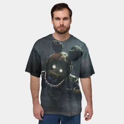 Мужская футболка oversize 3D Спрингтрап - фото 2