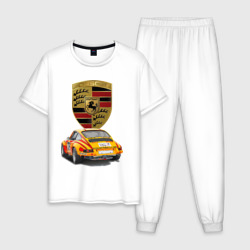 Мужская пижама хлопок Porsche - Motorsport - racing team