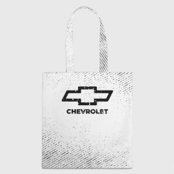 Шоппер 3D Chevrolet с потертостями на светлом фоне