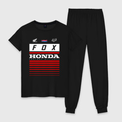 Женская пижама хлопок Honda racing