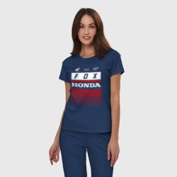 Женская пижама хлопок Honda racing - фото 2