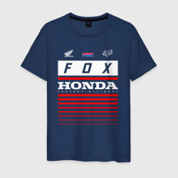 Мужская футболка хлопок Honda racing