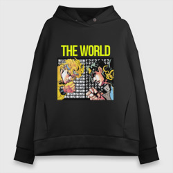 Женское худи Oversize хлопок JoJo the world