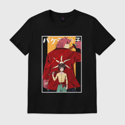Мужская футболка хлопок Kumatetsu and Ren art
