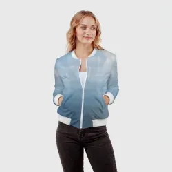 Женский бомбер 3D Крымское море - фото 2