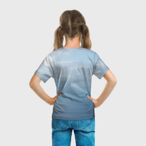 Детская футболка 3D Крымское море, цвет 3D печать - фото 6