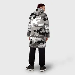 Дождевик унисекс 3D Камуфляж Urban крупный - фото 4
