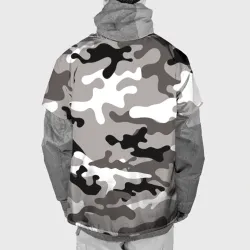 Накидка на куртку 3D Камуфляж Urban крупный - фото 3