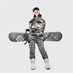 Накидка на куртку 3D Камуфляж Urban крупный - фото 2