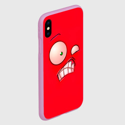 Чехол для iPhone XS Max матовый Plants vs Zombies - Перчик - фото 2