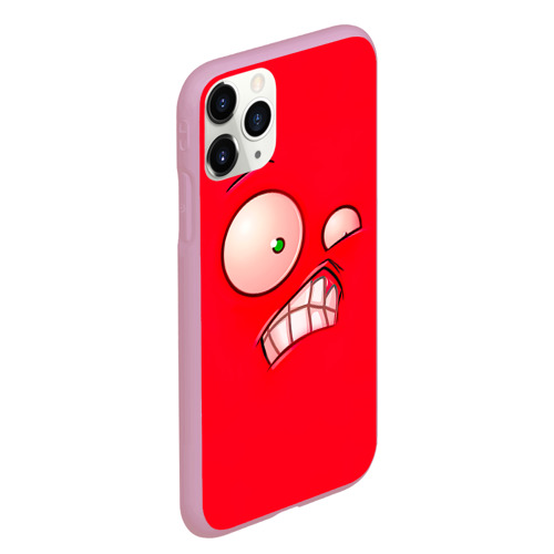 Чехол для iPhone 11 Pro Max матовый Plants vs Zombies - Перчик, цвет розовый - фото 3