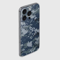 Чехол для iPhone 16 Pro Max силиконовый с защитой камеры Камуфляж Росгвардия цифра - фото 2