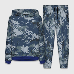 Женский костюм с толстовкой 3D Камуфляж Росгвардия цифра