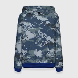 Женская толстовка 3D Камуфляж Росгвардия цифра