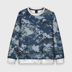 Детский свитшот 3D Камуфляж Росгвардия цифра
