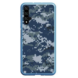 Чехол для Honor 20 Камуфляж Росгвардия цифра
