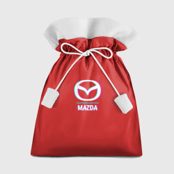 Мешок новогодний Значок Mazda в стиле glitch