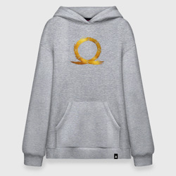 Худи SuperOversize хлопок Golden logo GoW Ragnarok