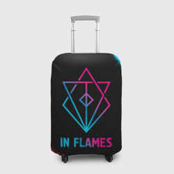 Чехол для чемодана 3D In Flames - neon gradient