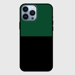 Чехол для iPhone 13 Pro Max Серьёзный Зелёный