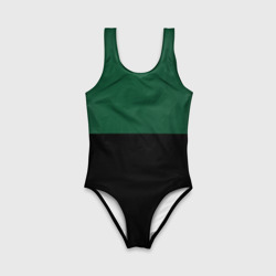 Детский купальник 3D Серьёзный Зелёный - фото 2