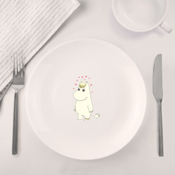 Набор: тарелка + кружка Подружка муми - тролля - фото 2