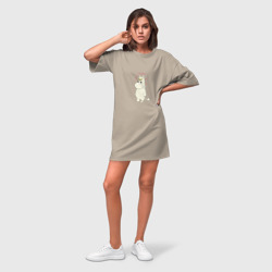 Платье-футболка хлопок Подружка муми - тролля - фото 2
