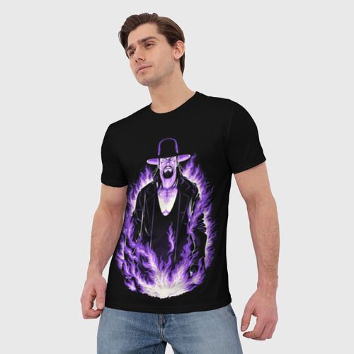 Мужская футболка 3D The phenom undertaker, цвет 3D печать - фото 3