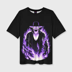 Женская футболка oversize 3D The phenom undertaker