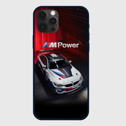 Чехол для iPhone 12 Pro BMW M4 GT4 - motorsport