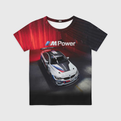 Детская футболка 3D BMW M4 GT4 - motorsport