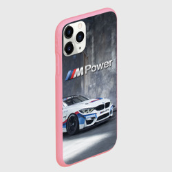 Чехол для iPhone 11 Pro Max матовый BMW M4 GT4 - racing team - motorsport - фото 2