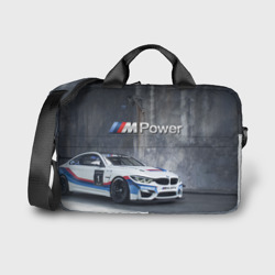 Сумка для ноутбука 3D BMW M4 GT4 - racing team - motorsport