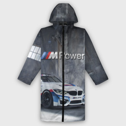 Мужской дождевик 3D BMW M4 GT4 - racing team - motorsport