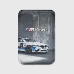 Картхолдер Magsafe магнитный BMW M4 GT4 - racing team - motorsport