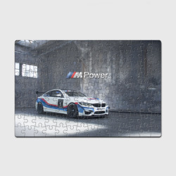 Головоломка Пазл магнитный 126 элементов BMW M4 GT4 - racing team - motorsport