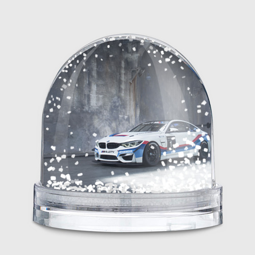 Игрушка Снежный шар BMW M4 GT4 - racing team - motorsport - фото 2