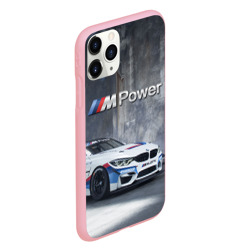 Чехол для iPhone 11 Pro матовый BMW M4 GT4 - racing team - motorsport - фото 2