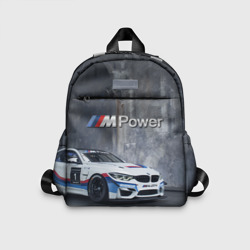 Детский рюкзак 3D BMW M4 GT4 - racing team - motorsport