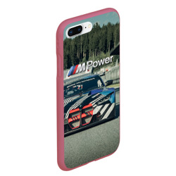 Чехол для iPhone 7Plus/8 Plus матовый BMW M Power - Motorsport - Racing team - фото 2
