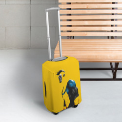 Чехол для чемодана 3D Марк Грейсон арт - фото 2